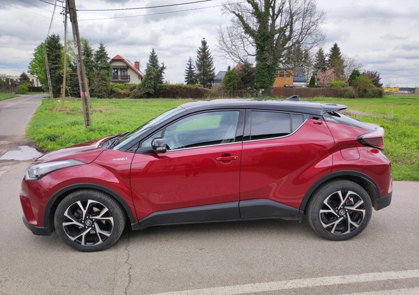 Toyota C-HR cena 94000 przebieg: 52000, rok produkcji 2018 z Muszyna małe 191